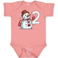 thumbnail image 3 of Inktastic 2nd Birthday Snowman Boys or Girls Baby Bodysuit, 3 of 5