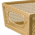 thumbnail image 4 of mDesign Steel Organizer PC Soft Brass (25984), 4 of 7