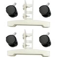 thumbnail image 1 of Pies robustos de aplicación universal, 2 pies para calefacción por infrarrojos, pies para uso independiente de calentadores eléctricos, para varias marcas y modelos con marcos. esquí esquí Gafas de esquí, 1 of 5