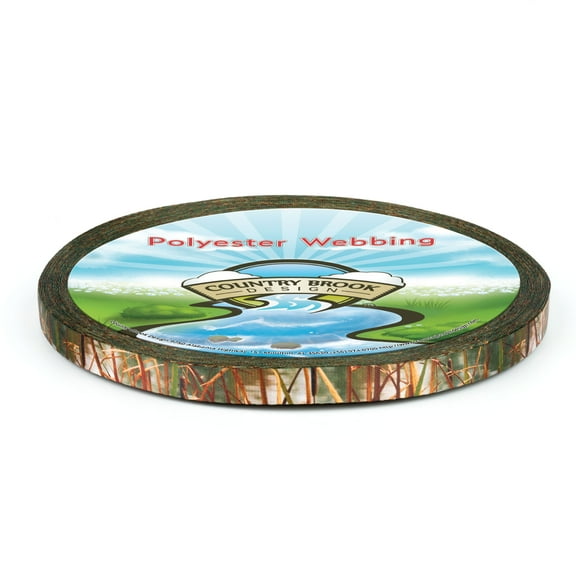 Country Brook Design® 1/2 inch Waterfowl Camo Photo Quality Polyester, 10 Yards