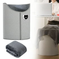 New Desk Leg Warmer Portable And Foldable Foot Warmer With A Soft Blanket Temperature Adjustment And 5 Second Rapid Heating