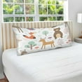 thumbnail image 4 of GZHJMY Cute Forest Animals Pillowcases, Soft and Cozy Decorative Pillow Cases with Hidden Zipper for Bedroom, Sofa, Couch, Queen Size 20x30 Inches（18）, 4 of 6