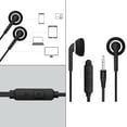 thumbnail image 1 of Auriculares universales S7 de 3,5 mm en oreja con micrófono Auriculares con graves para teléfonos inteligentes Computadora portátil Compatib Negro embolsado, 1 of 8