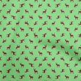thumbnail image 1 of oneOone Rayon Light Green Fabric Animal Craft Projects Decor Fabric Printed By The Yard 56 Inch Wide, 1 of 5
