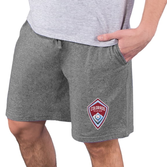 Men's Concepts Sport  Charcoal Colorado Rapids Quest Knit Jam Shorts
