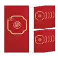 Penkiiy Chinese Red Envelopes for 2025 Snake New Year, Red Pocket Lucky