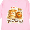 thumbnail image 4 of Inktastic I Love Pancakes Boys or Girls Long Sleeve Toddler T-Shirt, 4 of 5