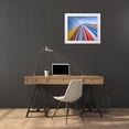 thumbnail image 3 of Jonas, Nadav 17x15 White Modern Wood Framed Museum Art Print Titled - Rainbow From A Cloud, 3 of 4