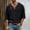 Black, variant on VgaVtl Elbow-Length Mens Tee Shirts Summer V-Neck Clothing for Men Sports Casual Plain Breathable Lightweight