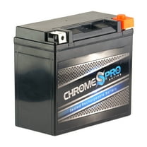 Chrome Pro Battery Ytx20hl-bs (20hl-bs 12 Volts,18 Ah, 310 Cca) Motorcycle Battery for Kawasaki 1000cc Zg1000-a Concours 1998