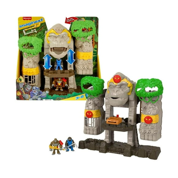 Set de Juego Imaginext Mundo Aventura Fortaleza Gorila