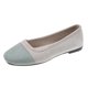 thumbnail image 1 of Zapatos Casuales Planos para las Mujeres Color-Bloque Dedo Redondo Boca Poco Profunda Deslizamiento en Zapatillas de Lienzo Primavera, Zapatos de Lienzo para las Mujeres, 1 of 5