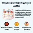 thumbnail image 3 of JoyMech Compact Yogurt Maker - Greek Yogurt Maker Machine with Constant Temperature Control, 1 Quart Stainless Steel Container, Ideal for Making Homemade Organic Yogurt, Natto and Kefir, 3 of 7