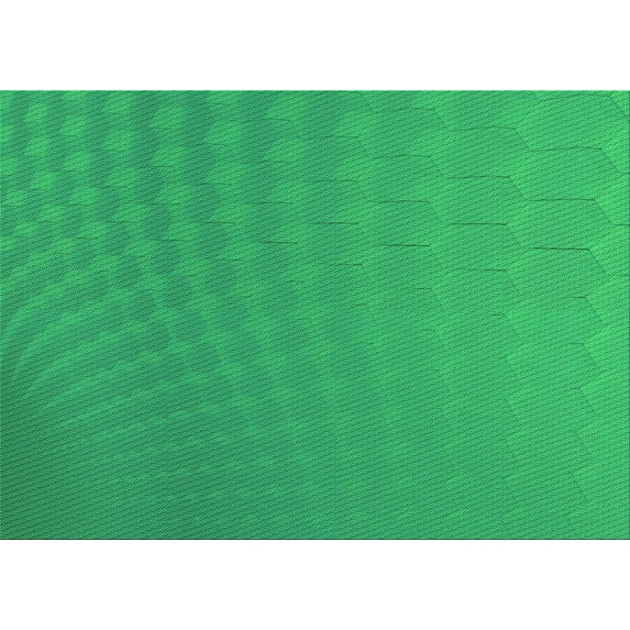 Ahgly Company Indoor Rectangle Patterned SpringGreen Area Rugs, 8' x 10'