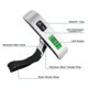 thumbnail image 3 of LCD Digital Hanging Scale Luggage Suitcase Baggage Weight Scales with Belt for Electronic Weight Tool 50Kg/110Lb, Black, 3 of 5