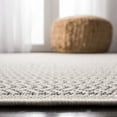thumbnail image 6 of SAFAVIEH Machine Washable Rug Indoor/Outdoor Bermuda Collection - Bermuda Julijana Geometric Diamonds Indoor/Outdoor Area Rug Cream/Grey, 6'7" x 6'7" Square, 6 of 12