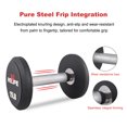 thumbnail image 2 of RELIFE Round Dumbbells with Anti-Slip Knurled Handle 15LB for Muscle Building, 2 of 7