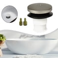 thumbnail image 6 of Bathtub Stopper Shower Drain Plug Tub Plug Secure Fit PP Material for Bathroom Washbasin Household Use, 6 of 9