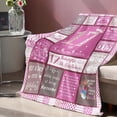 thumbnail image 2 of LHSHID 15 Year Old Girl Gift Ideas Blanket Flannel Soft and Comfortable Anti static Bed Sofa Blanket 50x60in, 2 of 5