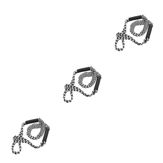 Soidarity 1,22 M portátil PVC látex Kayak velero bote de remos Bungee Dock Line lancha a la deriva amarre cuerda barcos negro blanco Type1 NO1