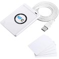 thumbnail image 3 of NFC RFID Reader/writer ACR122U ISO 14443A / B + Software in White Contactless Reader Card Reader/Writer IC Card Reader Writer Include IC Card Reader and 5 IC Card, 3 of 5