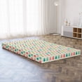 thumbnail image 5 of Cat Foldable Mattress, Happy Surprised Kittens Fish, 78.7" x 47.2", Blush Seafoam, by Ambesonne, 5 of 6