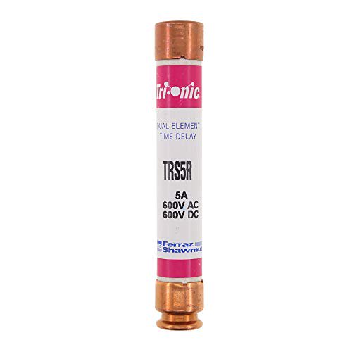 Ferraz Shawmut TRS5R Tri-onic Dual Element Time Delay 5Amp 600V