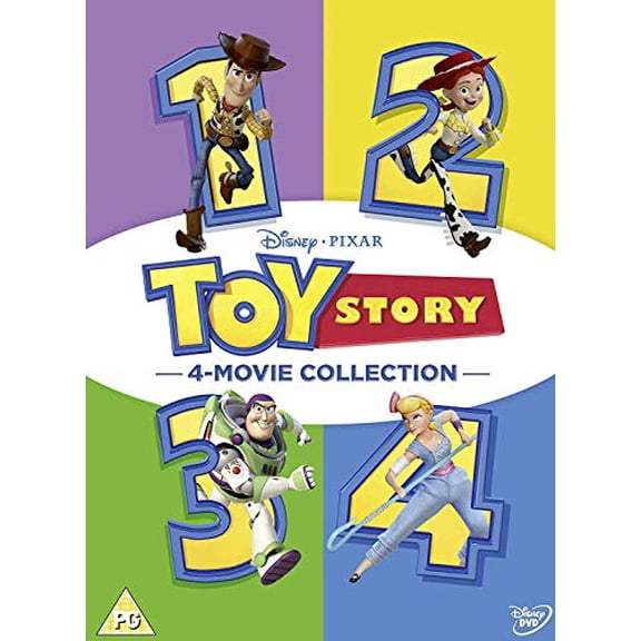 Toy Story 1-4 [DVD]