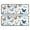 White Blue Butterfly, variant on Kitchen Rugs Sets Of 2,White Butterfly Pattern Anti Fatigue Kitchen Mat Rugs Non Slip Washable,Decorative Kitchen Floor Mats for Kitchen,Sink,Laundry,17"x47"+17"x47"