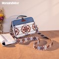 thumbnail image 6 of Montana West Bible Cover with Leather Bookmark Crossbody Church Protective Book Bag, Navy, 6 of 7