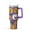 Purple, variant on Halloween Tumbler 40 oz with Handle and Straw Haunted Ghost Witch Cup Halloween Holiday Gifts Travel Mug