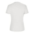 thumbnail image 7 of RYRJJ Womens Summer Tops Short Sleeve Shirts V Neck Slim Fit Zip Up Tops Ribbed Knit Henley Shirts Blouses(White,XXL), 7 of 7