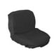 thumbnail image 2 of Funda de asiento para silla de movilidad, funda de asiento para silla eléctrica, impermeable, transpirable, ligera, accesorio, 90 cm x 46 cm, Negro, 2 of 8