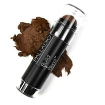 Palladio Contouring Makeup Stick BUILD   BLEND Contour Stick Makeup, Face Makeup for Perfect Sculpting Look, 0.23 Ounce (Warm Brown)