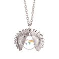 thumbnail image 1 of Lgbt Arc-en-Ciel Wordcloud Collier de Tournesol Pendentif Médaillon Bijoux, 1 of 3