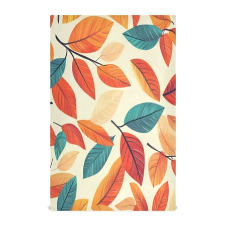 

Kitchen Towel 28x18 Inches x1，Plate Towel Decorative Towel Napkin Tea Towel Tea Towels For Kitchen Dish Cloths & Dish Towels Coloured Leaves1