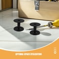 thumbnail image 3 of SHOWERORO 6Ud Negro De Cable Plástico Organizador Compacto Para Almacenaje Y Control, 3 of 8