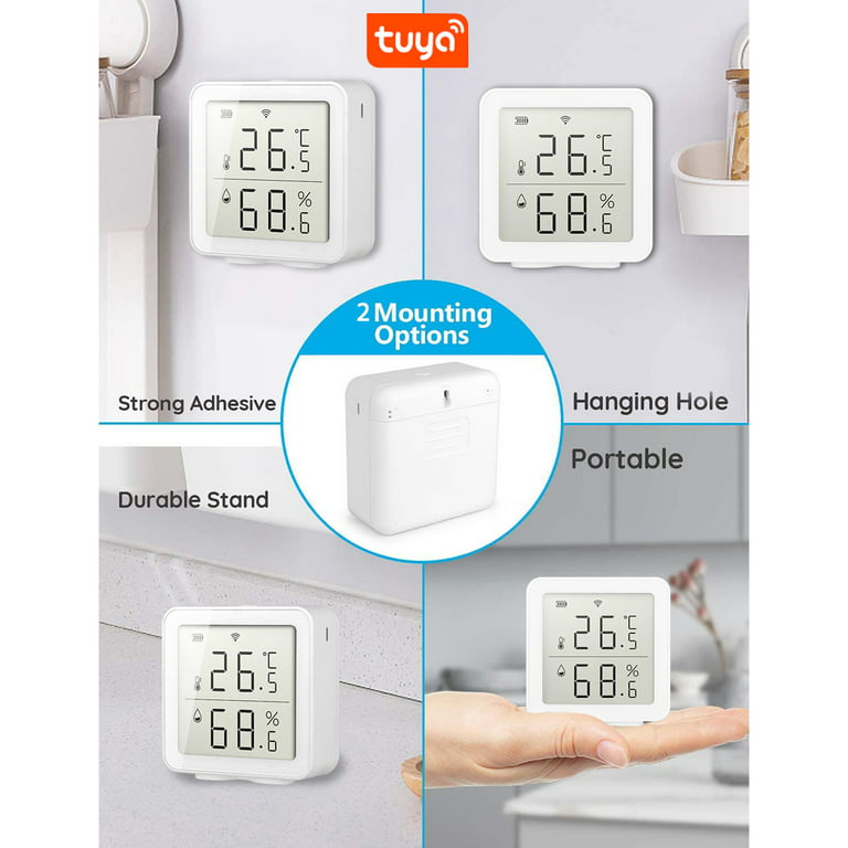 Digital Hygrometer Thermometer with 3 Sensor for Home, Office