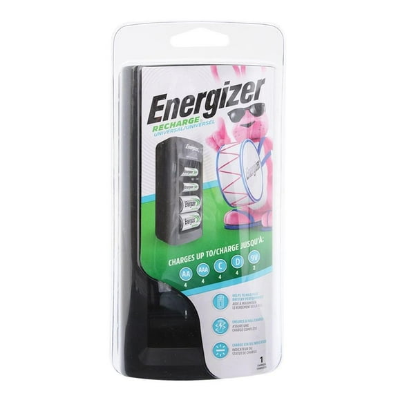 Cargador de Pilas Energizer Universal Hasta 4 Pilas
