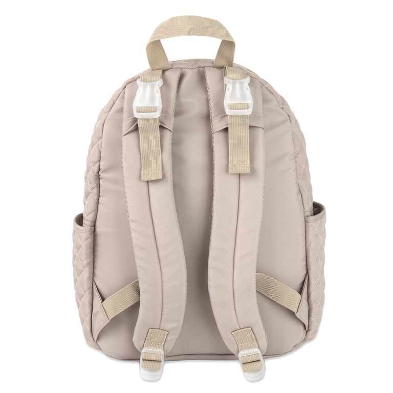 Jessica Simpson Taupe Diamond Quilted Multi-Pocket Dual  display picture 2