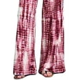 thumbnail image 4 of FASHIONWT Women Easy Care Athletics Wide Leg Slacks Loose Stretchy Tie Dye Pants, 4 of 4