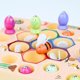 thumbnail image 5 of Tablero de pesca, a de colmenaje juego de clips de Juego de pesca,Juegos educativos Montessori COLORE COLORES,Pesca magnética Juego Clip Bead Bees Hugo Tablero de pesca, 5 of 10