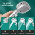 thumbnail image 4 of Home Deals up to 30% off Meitianfacai Filtered Shower Head with Handheld, High Pressure 4 Spray Mode Showerhead with Filters,Silver, 4 of 8