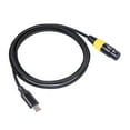 thumbnail image 1 of Ygjytge Tipo-C a XLR 3 pines Micrófono Cable audio Cable adaptador micrófono (2 metros), 1 of 9