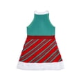 thumbnail image 5 of Jollidays Women's Peppermint Buttons & Bow Ugly Christmas Sweater Dress, 5 of 5