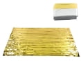 thumbnail image 1 of Thermal Blanket, Reflective Effect Emergency Blankets  For Outdoor For Travel For Wild Exploration 130x210cm, 1 of 8