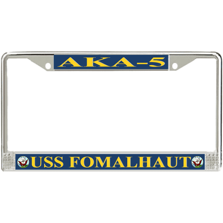 USS Fomalhaut AKA-5 License Plate Frame