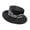 Black, variant on Wide Brim Straw Hat with Zebra Print Pattern Ribbon and Knot Detail Chic Summer Sun Hat for Vacation and Beach Travel 
