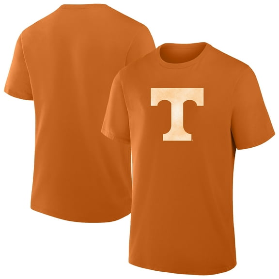 Men's-Fanatics  Tennessee Orange Tennessee Volunteers Big & Tall Distressed Vintage Logo T-Shirt
