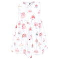 thumbnail image 4 of Hudson Baby Infant and Toddler Girls Cotton Dress and Cardigan Set, Birthday Cake, 6-9 Months, 4 of 5